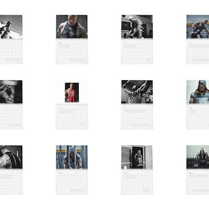 Dwayne Johnson Vol.1 2025 Wall Calendar - Etsy