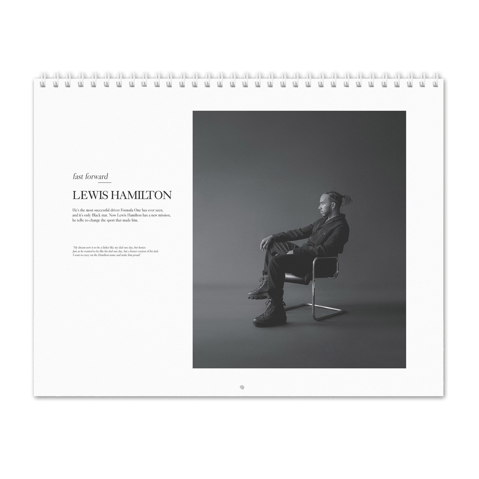 Lewis Hamilton Vol.1 2023 Wall Calendar - Etsy Canada