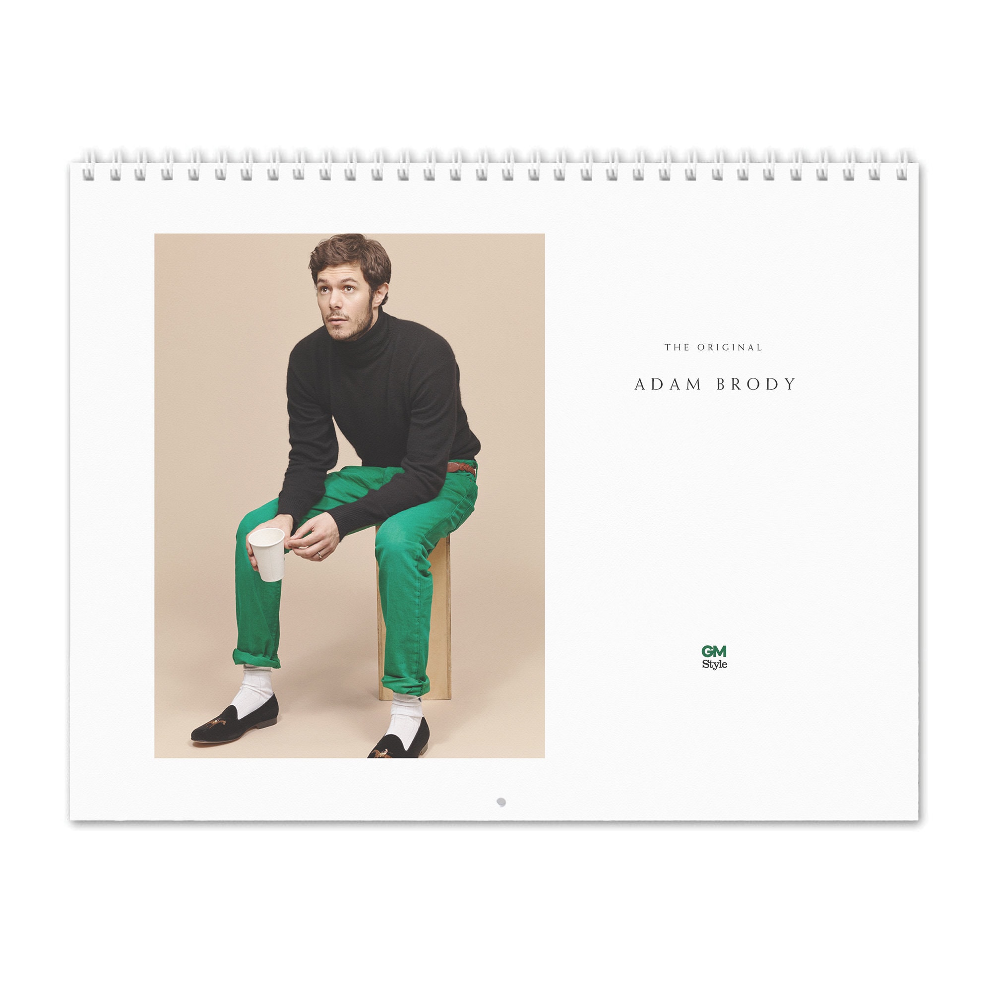 Adam Brody Vol.1 Calendrier Mural 2024 vendu par Junket Kyle SKU