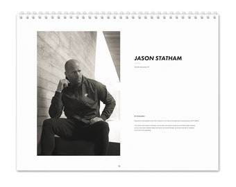 Jason Statham Vol.1 -  2024 Wall Calendar