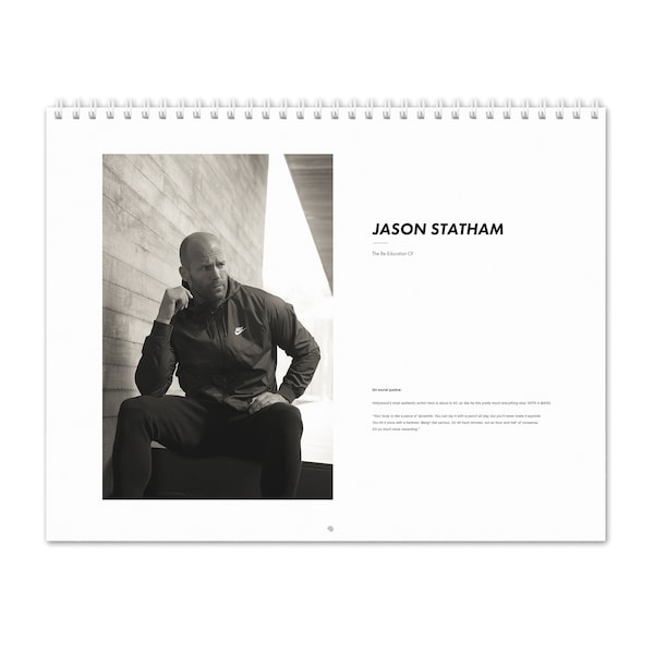 Jason Statham Vol.1 -  2024 Wall Calendar