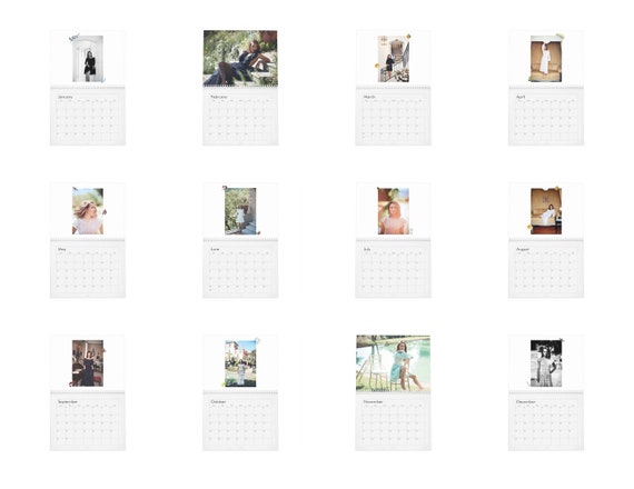 Vistaprint Calendrier 2023 Natalie Portman Vol.1 2022 Wall Calendar | Etsy Israel