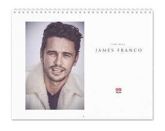 James Franco Vol.1 - 2023 Wall Calendar