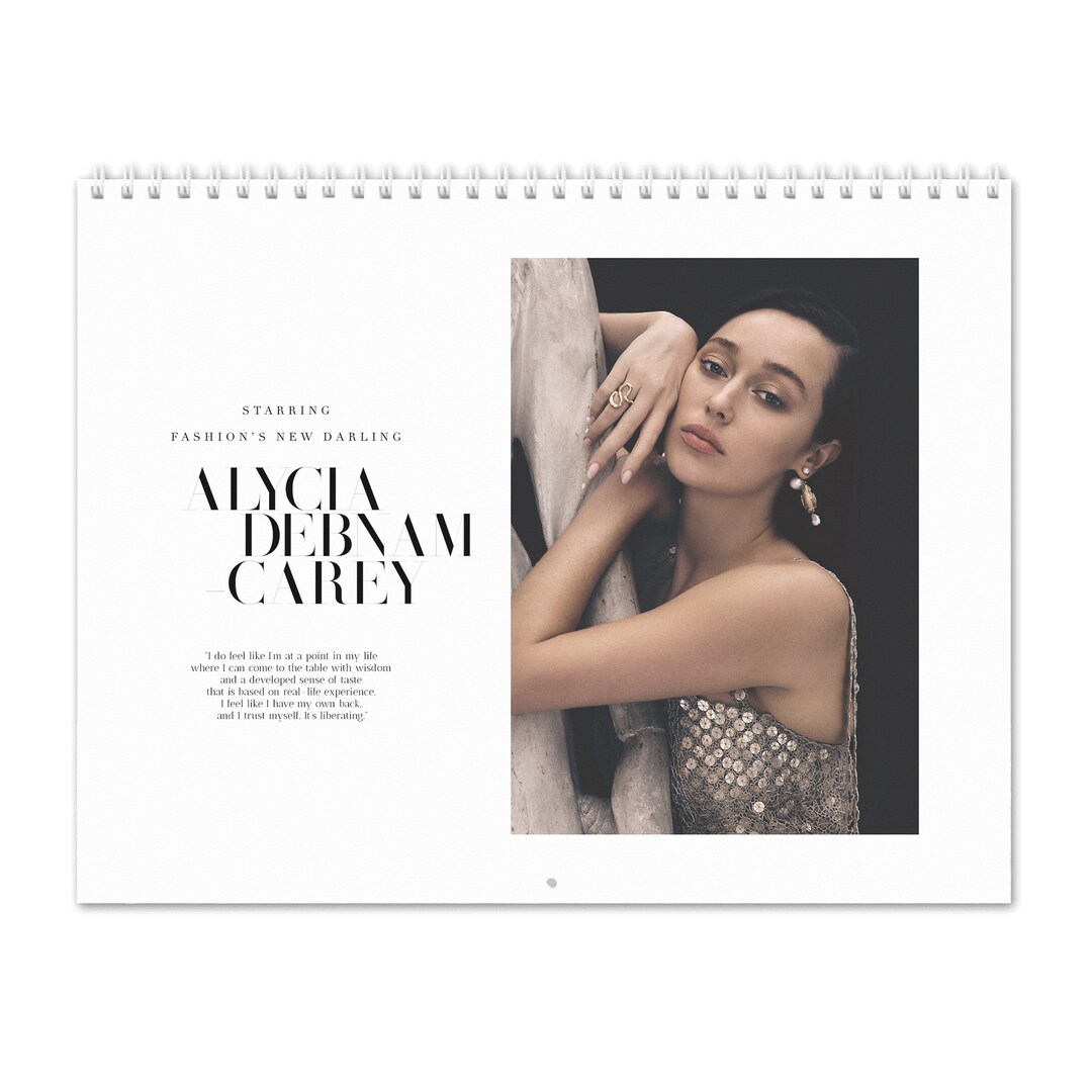 Alycia Debnamcarey Vol.1 2025 Wall Calendar Etsy
