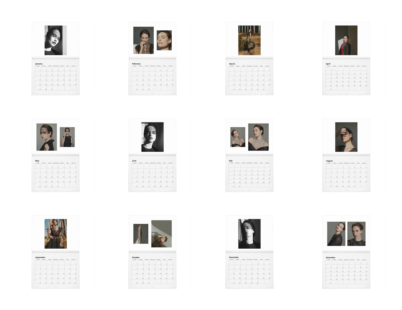 Lily James Vol.2 2023 Wall Calendar Etsy