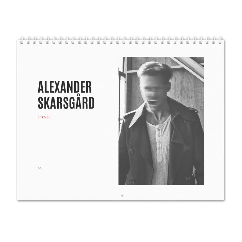 Alexander Skarsgard Vol.3 2024 Wall Calendar image 1