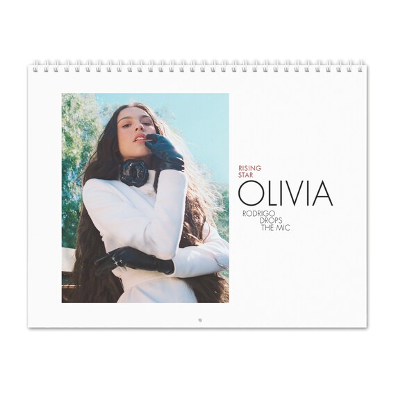 Olivia Rodrigo Vol.1 2024 Wall Calendar - Etsy