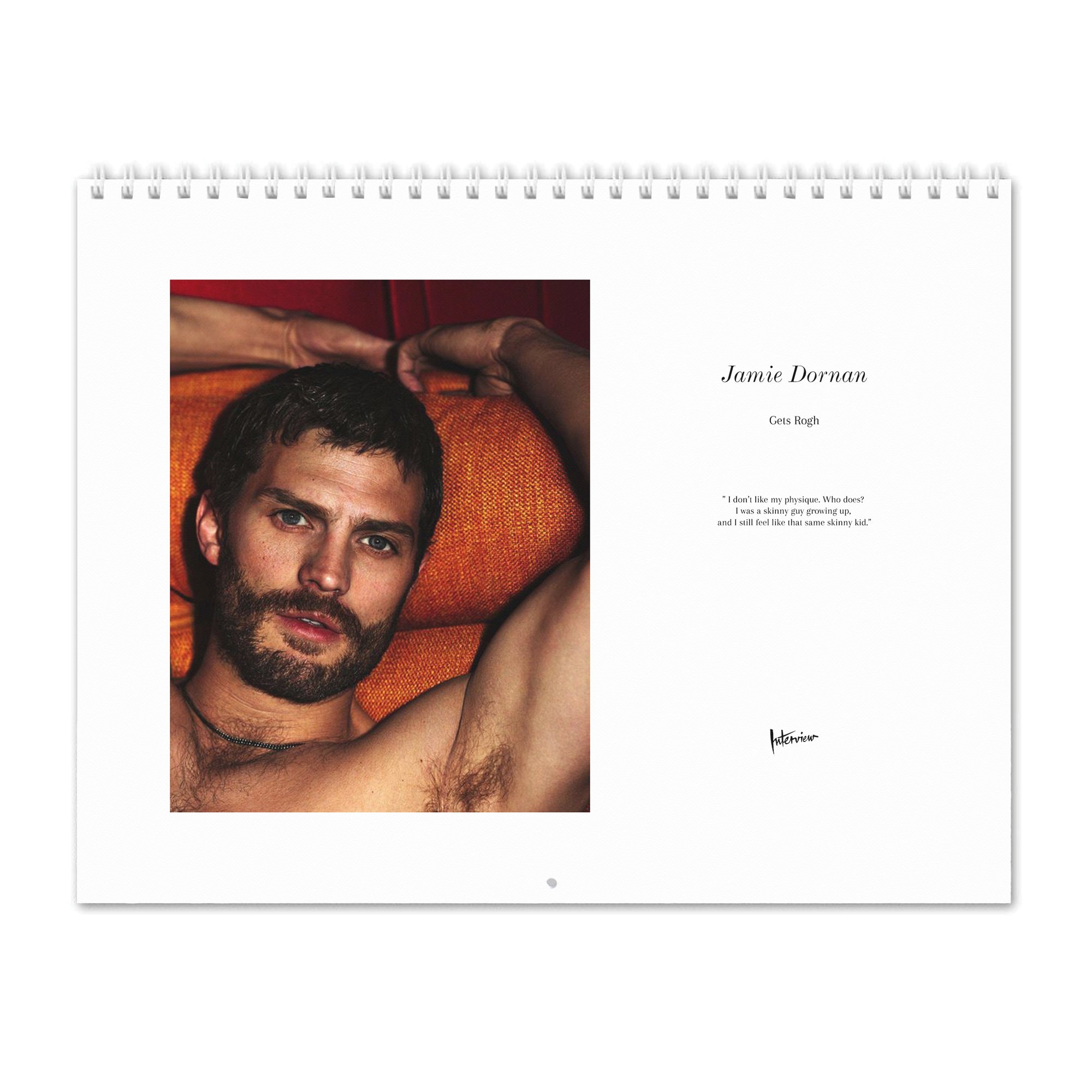 Jamie Dornan Vol.1 2024 Wall Calendar sold by Fireplace HighRise