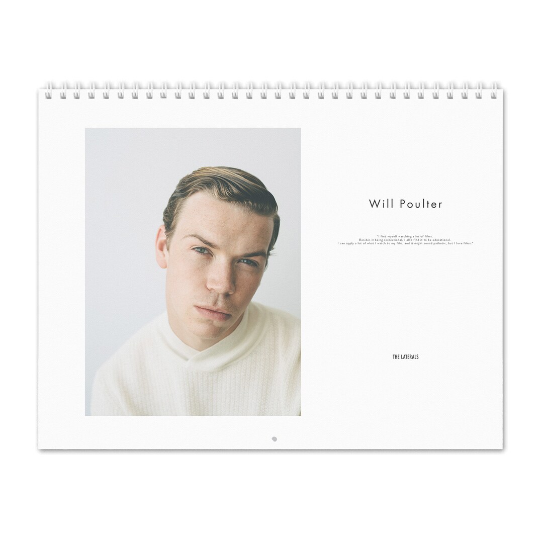 Will Poulter Vol.1 2025 Wall Calendar Etsy
