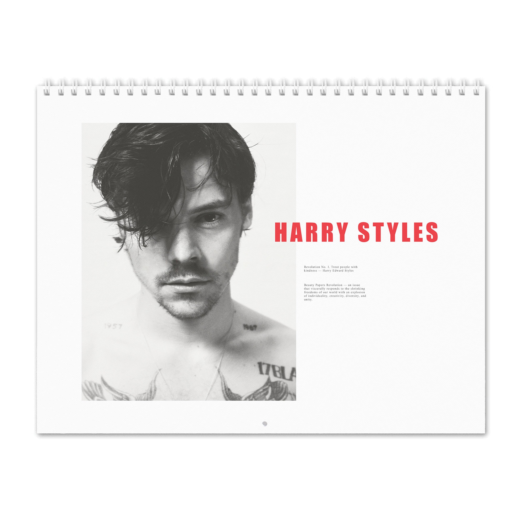 Harry Styles Vol.5 2023 Wall Calendar - Etsy