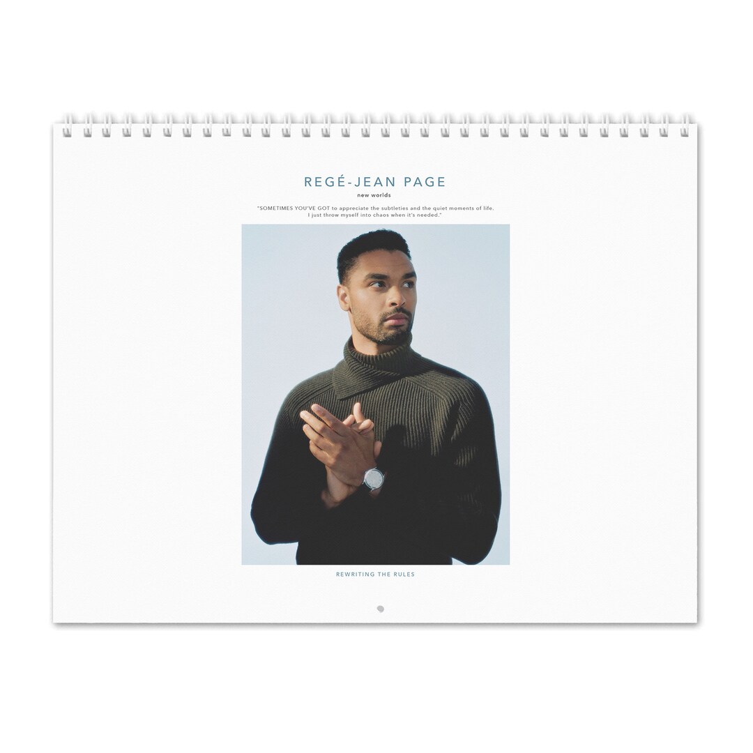 Regejean Page Vol.1 2025 Wall Calendar Etsy