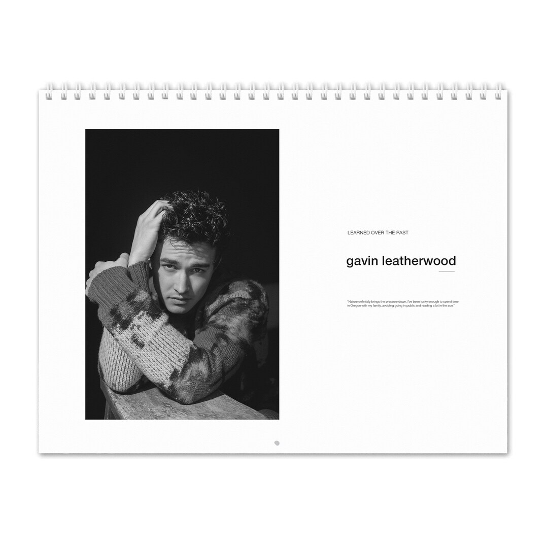 Gavin Leatherwood Vol.1 2024 Wall Calendar - Etsy