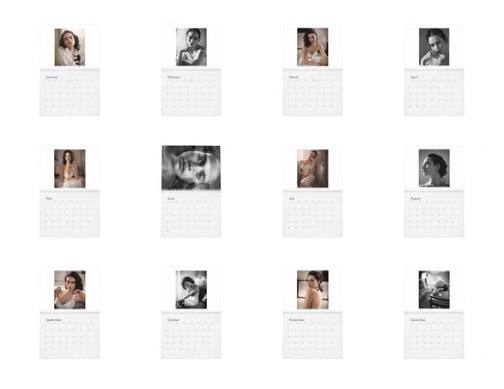 Lily James Vol 1 2021 Wall Calendar Etsy lily james calendar 2021