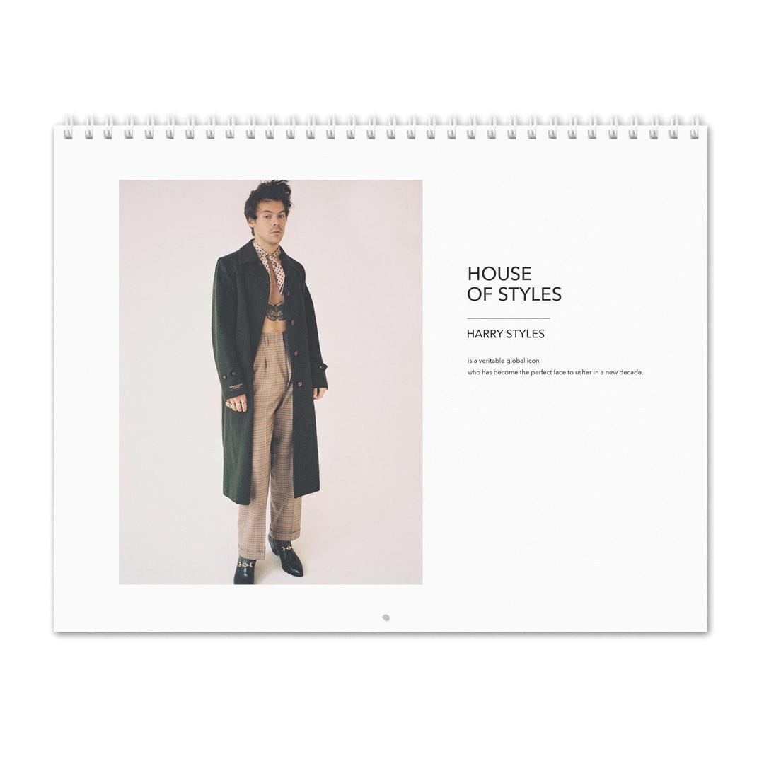 Harry Styles Vol.2 2025 Wandkalender Etsy.de