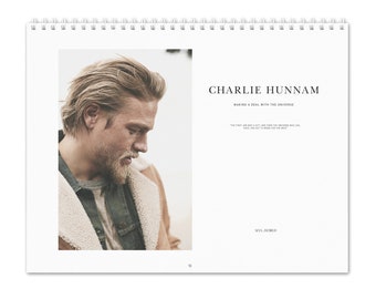 Charlie Hunnam Vol.1 - 2023 Wall Calendar