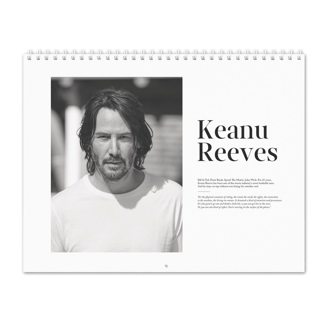 Keanu Reeves Vol.2 2022 Wall Calendar | Etsy Keanu Reeves Vol.2 2022 Wall Calendar | Etsy