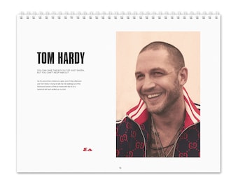 Tom Hardy Vol.1 - 2024 Wall Calendar