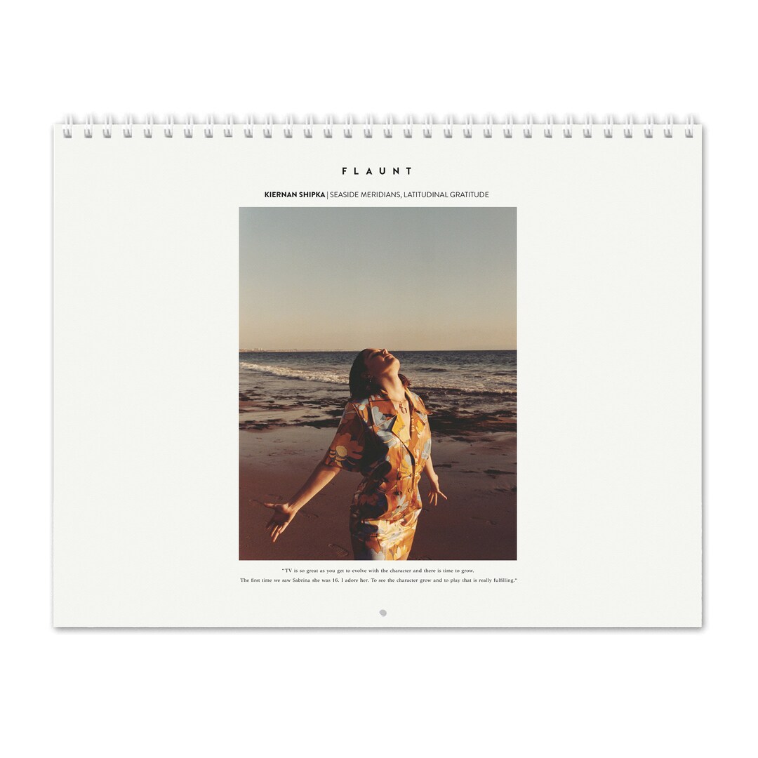 Kiernan Shipka Vol.1 2025 Wall Calendar Etsy