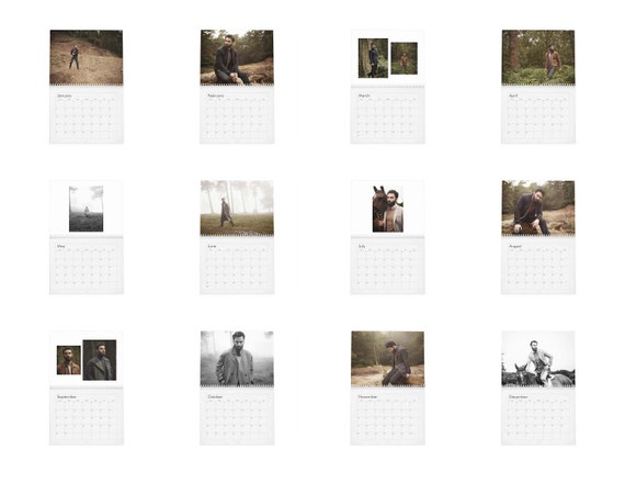 Poldark Schedule 2022 Aidan Turner Vol.1 2022 Wall Calendar | Etsy Uk