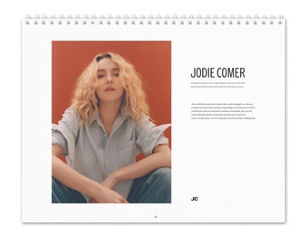 Jodie Comer Vol.3 - 2024 Wall Calendar