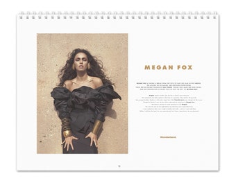 Megan Fox Vol.1 - 2024 Wall Calendar