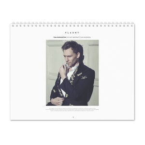 Tom Hiddleston Vol.1 2024 Wall Calendar image 1