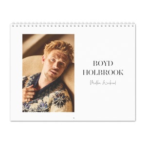 Boyd Holbrook Vol.1 2022 Wall Calendar | Etsy