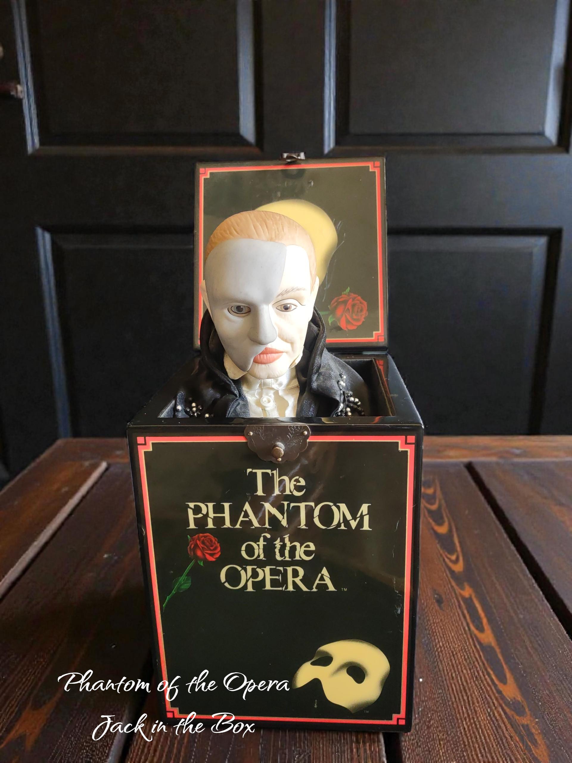 Jack Opera Limited Edition Phantom of the Opera Musical Jack in the Box - Etsy