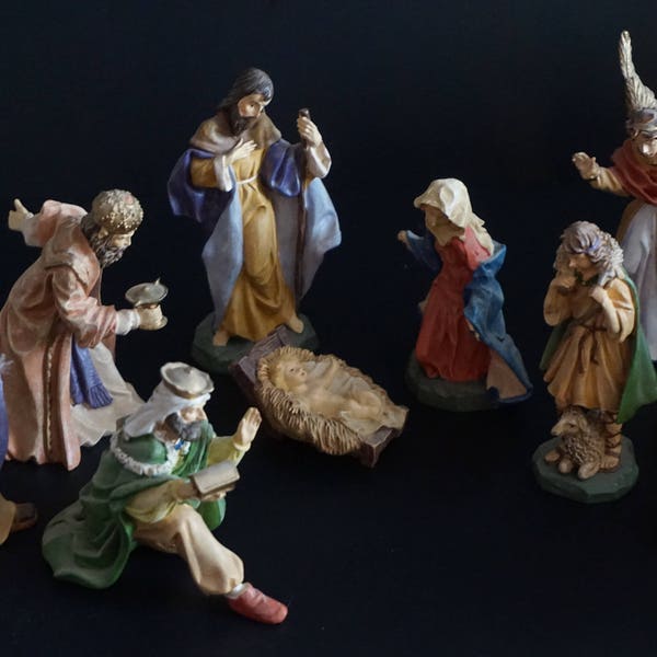 Vintage,Avon 1996 Nativity Set