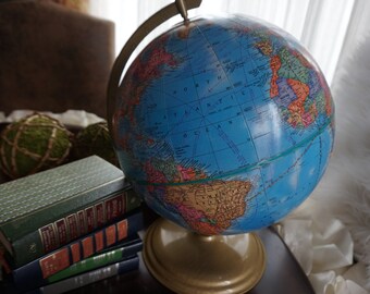 Vintage, Cram's 12 Inch Imperial World Globe