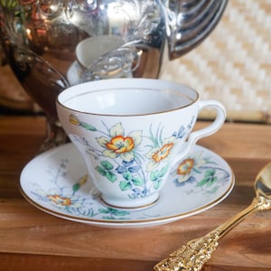 Taylor and Kent Longton teacup and saucer set