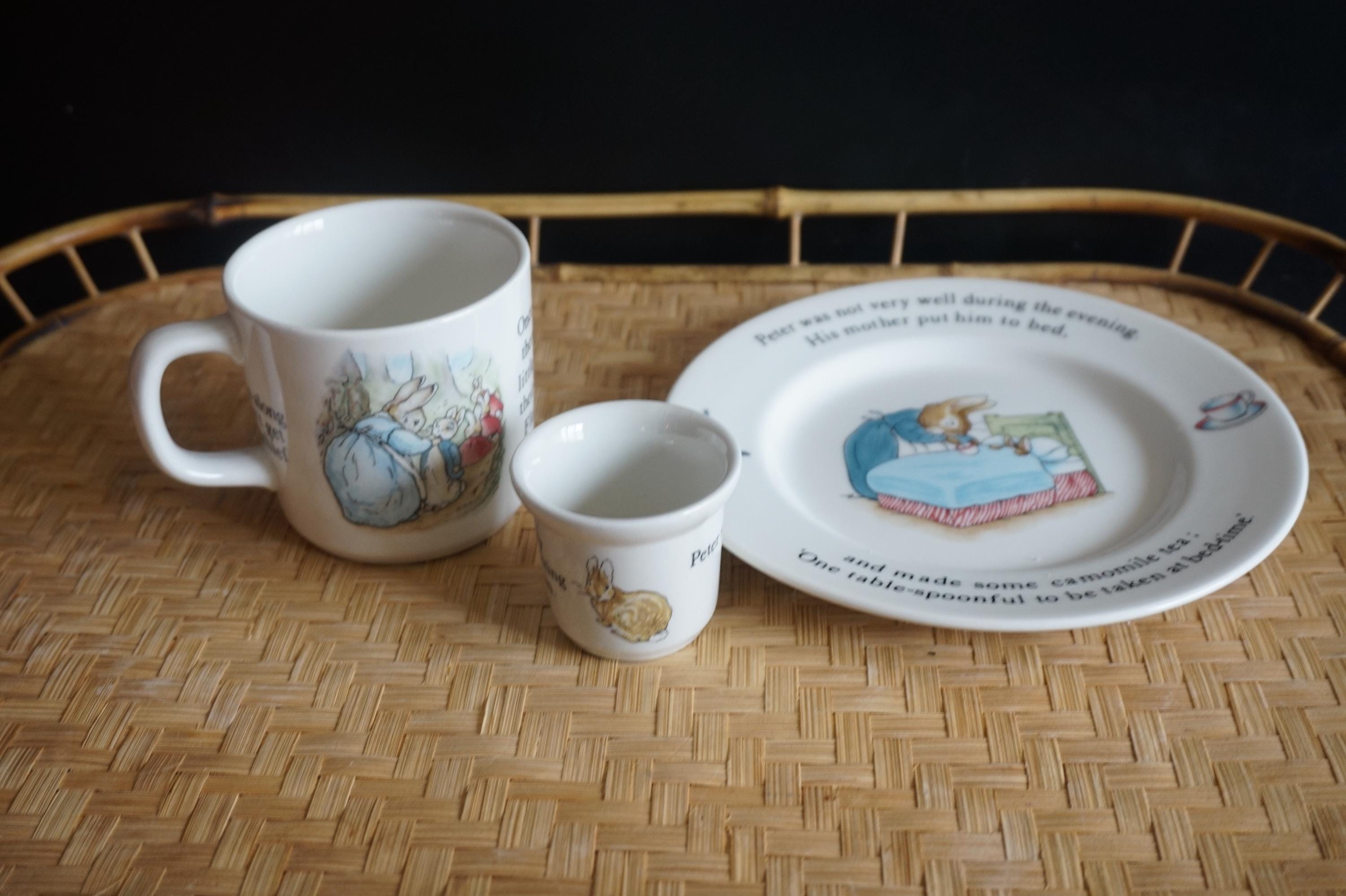 Wedgwood Peter Rabbit Beatrix Potter Cup Set - Etsy