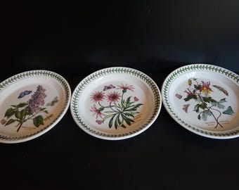 Vintage Portmeirion Botanic Garden salad plates