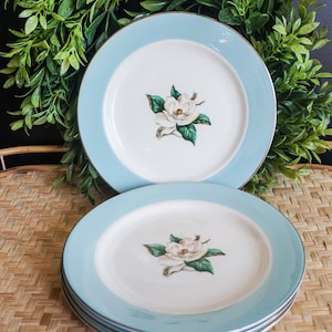 Lifetime China Turquoise Salad Plate (4)