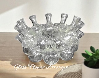 【廃盤】英国製　STUART スチュワートクリスタル　ローズボウル　花器 Vintage Stuart Crystal Glass Fuchsia Pattern Rose Bowl