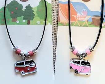 Minivan/microbus cord necklace