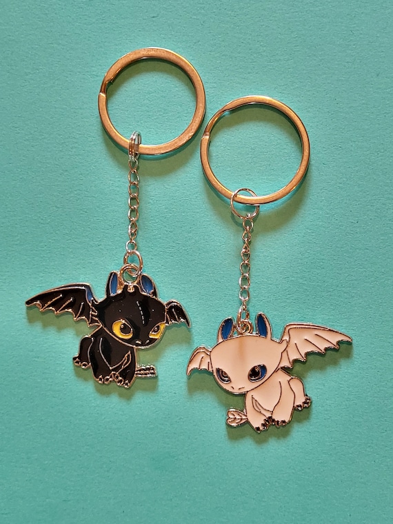 【ヒックとドラゴン】キャラクター キー NOOK（ヌーク） ヒックとドラゴン トゥースレス ぬいぐるみキー