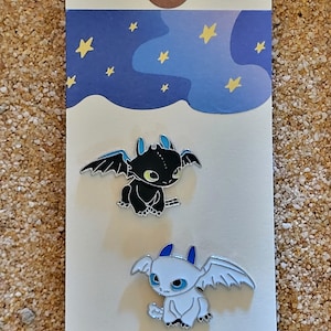 How to Train Your Dragon enamel pins