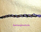 Pulsera de cristal de la onda