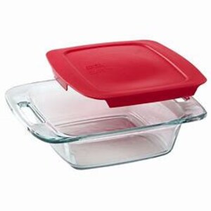 Etched Pyrex Glassware, Kansas City Chiefs, Kickasserole Pyrex Dish with Red Lid, Football Game Day Casserole Dish - P16