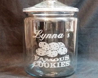 Custom Personalized Grandma's Cookie Jar, Personalized Cookie Jar, Grandma Gift,  Wedding Gifts, Mother's Day