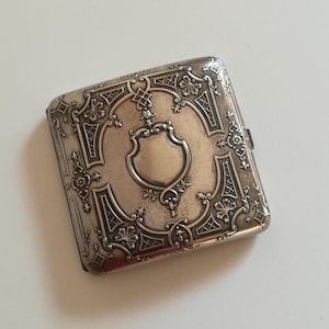 Antieke sigarettendoos, eind 19e eeuw, rookaccessoire, decoratief object