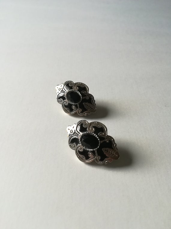 Clip on earrings, Chantal Thomass, vintage jewelr… - image 2