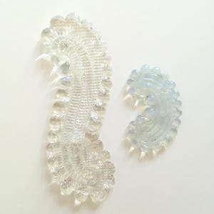 MURANO、ベネチアン ミラー、ムラーノ ガラス、アンティーク ミラー用交換パーツ 1 個