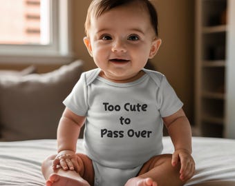 Body de bebê divertido para a Páscoa: "Muito fofo para deixar passar"