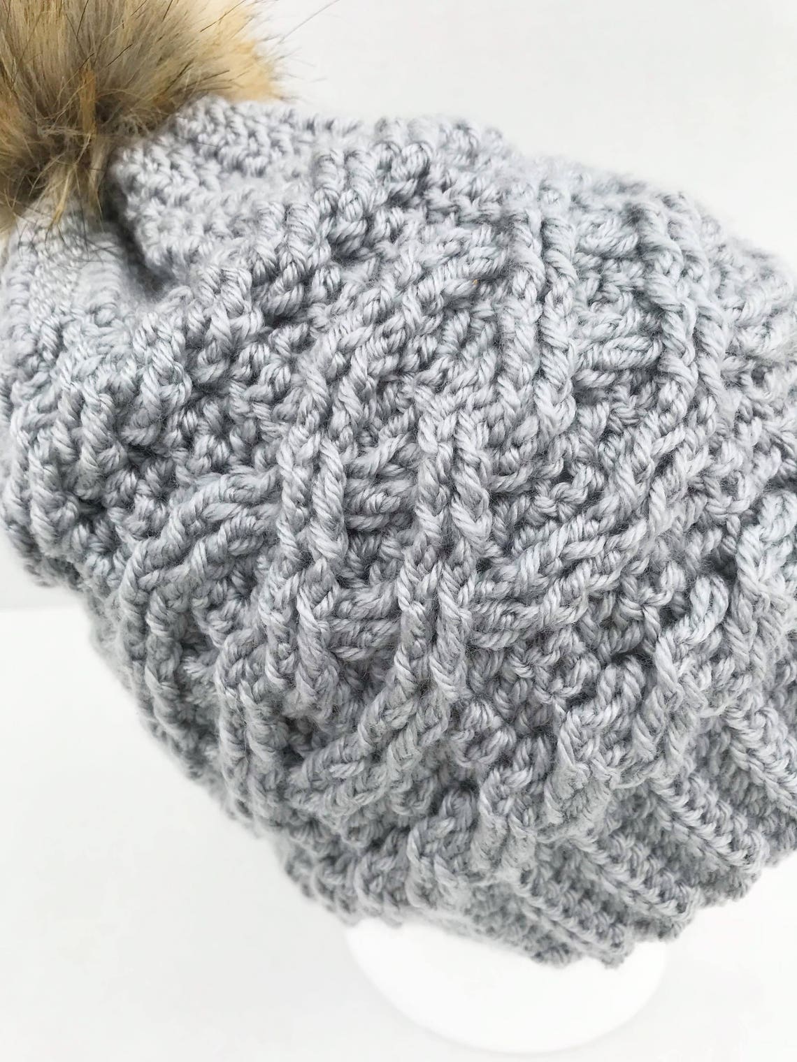 Lucy Cable Crochet Hat - Etsy