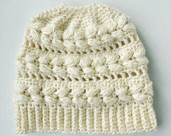 Messy Bun Lace Hat