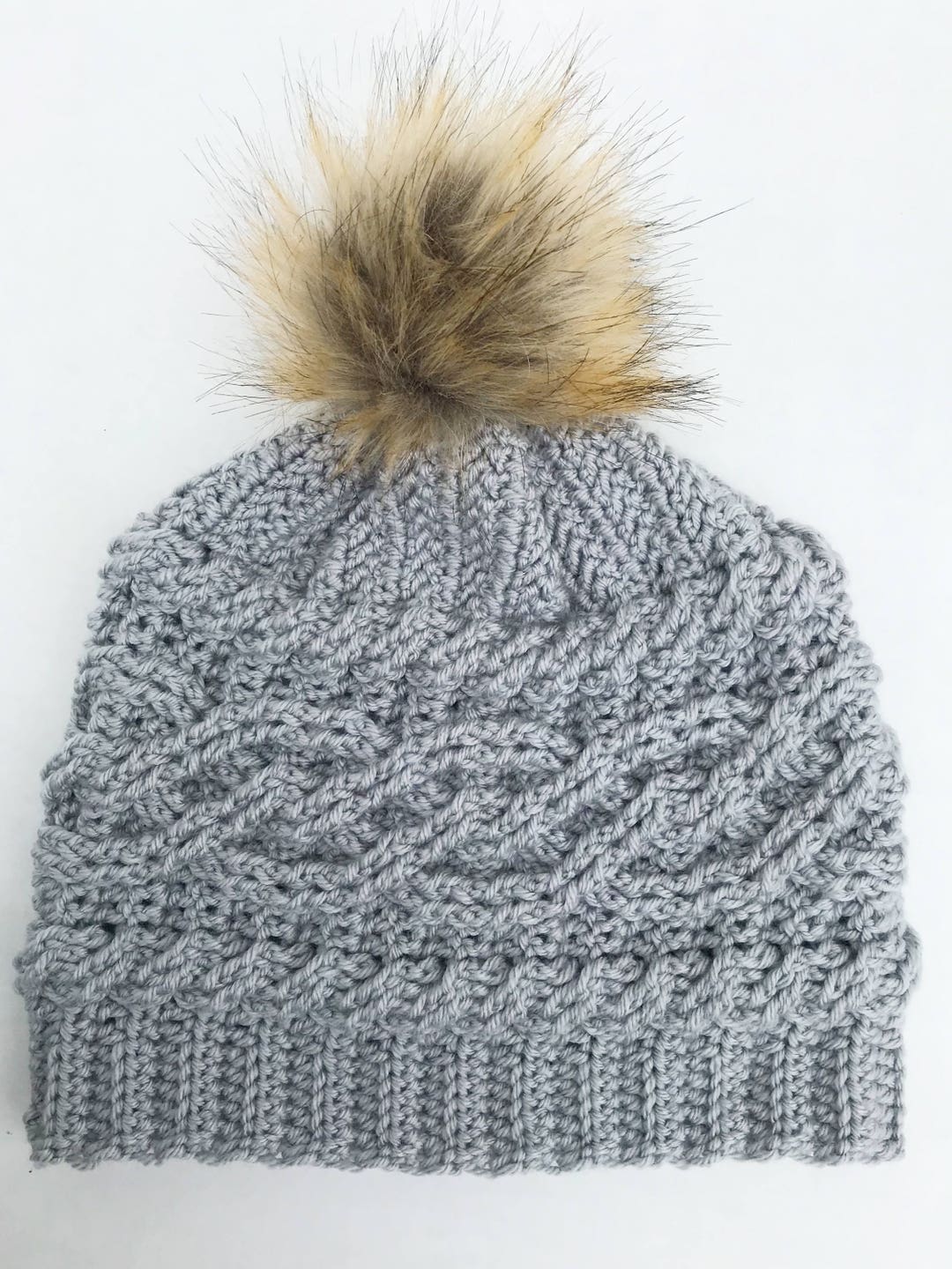 Lucy Cable Crochet Hat - Etsy