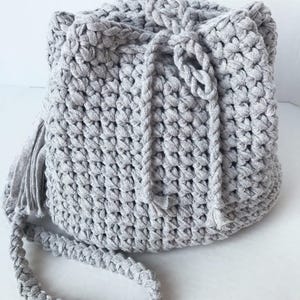 Modern Trendy Crochet Backpack Purse - Etsy