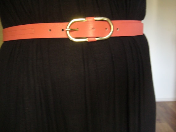 Women's belt leather/pink belt leather/pink and go
